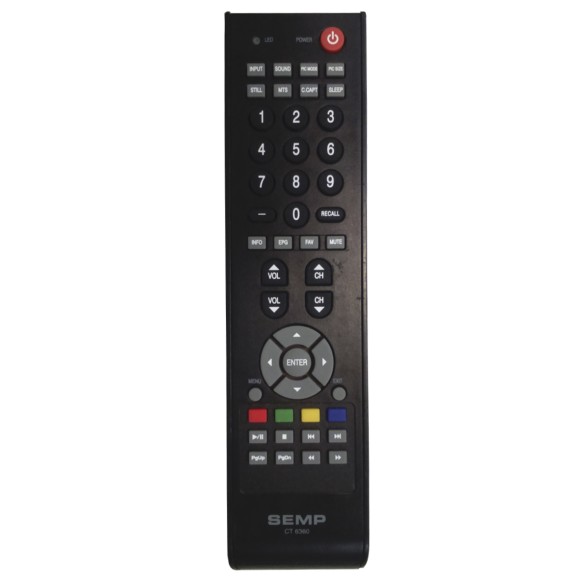 Controle Remoto Tv Semp Toshiba Lc3246wda Ct-6420 Ct-6360 Original