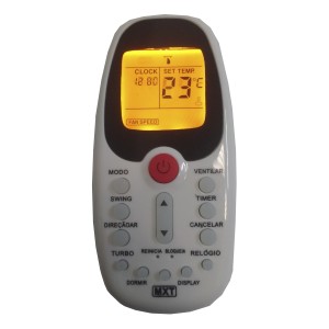 Controle Remoto Ar Condicionado Split Midea Estilo Novo