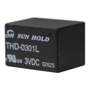 Rele Sun Hold 3Vdc 150mA Thd-0301l Novo