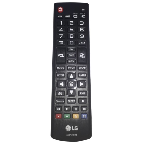Controle Remoto Tv LG 32LJ500B 55LA7400 60LA6200 AKB74475448