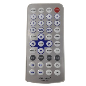Controle Remoto DVD Diplomat PDV-720