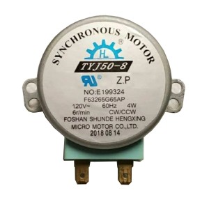 Motor Microondas 120V Tyj50-8 6 Rpm Eixo 15 mm