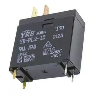 Rele Para Refrigeração YR-PL2-12 12v 16a 250vca
