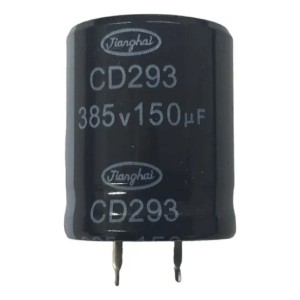 Capacitor Eletrolítico 150uf 385v 85° Snap Jianghai Cd293b